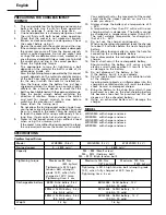 Preview for 8 page of Hitachi VR 9DM2 Handling Instructions Manual