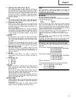 Preview for 19 page of Hitachi VR 9DM2 Handling Instructions Manual