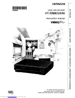 Hitachi VT-F250E Instruction Manual preview