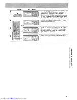 Preview for 41 page of Hitachi VT-F350E Instruction Manual