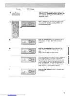 Preview for 43 page of Hitachi VT-F350E Instruction Manual