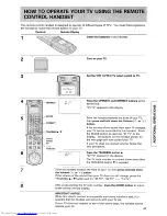 Preview for 47 page of Hitachi VT-F350E Instruction Manual