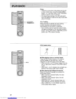 Preview for 20 page of Hitachi VT-F360E Instruction Manual