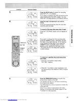 Preview for 27 page of Hitachi VT-F360E Instruction Manual