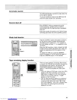 Preview for 35 page of Hitachi VT-F360E Instruction Manual