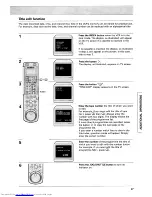 Preview for 37 page of Hitachi VT-F360E Instruction Manual