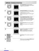 Preview for 38 page of Hitachi VT-F360E Instruction Manual