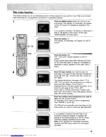 Preview for 39 page of Hitachi VT-F360E Instruction Manual