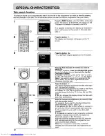 Preview for 40 page of Hitachi VT-F360E Instruction Manual