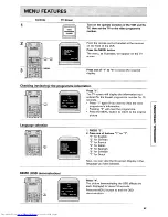 Preview for 43 page of Hitachi VT-F360E Instruction Manual