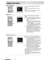 Preview for 44 page of Hitachi VT-F360E Instruction Manual