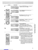 Preview for 51 page of Hitachi VT-F360E Instruction Manual