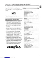 Предварительный просмотр 4 страницы Hitachi VT-F641EUKN Operating Instructions Manual