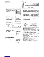 Предварительный просмотр 17 страницы Hitachi VT-F770E Instruction Manual