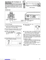 Предварительный просмотр 33 страницы Hitachi VT-F770E Instruction Manual