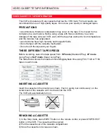 Предварительный просмотр 9 страницы Hitachi VT-FX601A Owner'S Manual