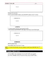 Предварительный просмотр 21 страницы Hitachi VT-FX601A Owner'S Manual