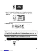 Предварительный просмотр 23 страницы Hitachi VT-FX631A Owner'S Manual