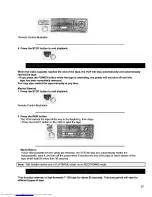 Предварительный просмотр 31 страницы Hitachi VT-FX631A Owner'S Manual