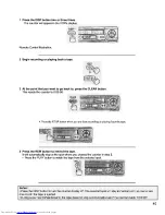 Предварительный просмотр 40 страницы Hitachi VT-FX631A Owner'S Manual