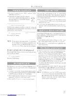 Preview for 18 page of Hitachi VT-FX685A Owner'S Manual