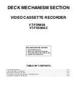 Предварительный просмотр 39 страницы Hitachi VT-FX685A Service Manual