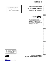 Hitachi VT-FX960E Instruction Manual preview