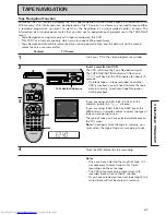 Preview for 41 page of Hitachi VT-FX960E Instruction Manual