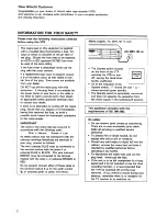 Предварительный просмотр 2 страницы Hitachi VT-M112E Instruction Manual