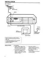 Предварительный просмотр 6 страницы Hitachi VT-M112E Instruction Manual