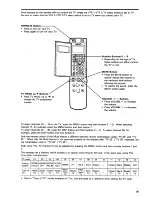 Предварительный просмотр 45 страницы Hitachi VT-M112E Instruction Manual