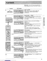 Предварительный просмотр 19 страницы Hitachi VT-M430E Instruction Manual