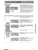 Предварительный просмотр 35 страницы Hitachi VT-M430E Instruction Manual