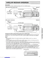 Предварительный просмотр 47 страницы Hitachi VT-M430E Instruction Manual