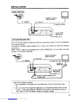 Preview for 11 page of Hitachi VT-M840E Instruction Manual