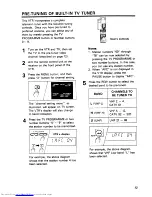 Preview for 13 page of Hitachi VT-M840E Instruction Manual