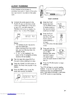 Preview for 37 page of Hitachi VT-M840E Instruction Manual