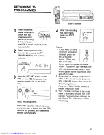 Предварительный просмотр 17 страницы Hitachi VT-M930E Instruction Manual