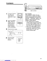 Предварительный просмотр 19 страницы Hitachi VT-M930E Instruction Manual