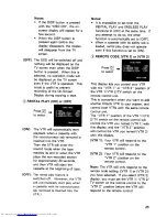 Предварительный просмотр 25 страницы Hitachi VT-M930E Instruction Manual