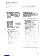 Предварительный просмотр 27 страницы Hitachi VT-M930E Instruction Manual