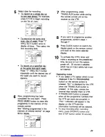 Предварительный просмотр 29 страницы Hitachi VT-M930E Instruction Manual