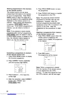 Предварительный просмотр 30 страницы Hitachi VT-M930E Instruction Manual