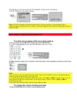 Preview for 50 page of Hitachi VT-UX617A Owner'S Manual