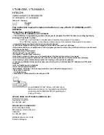 Hitachi VT-UX6430A Owner'S Manual preview