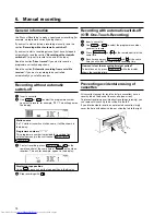 Предварительный просмотр 21 страницы Hitachi VTMX110EUK Operating Instructions Manual