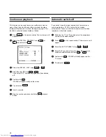 Предварительный просмотр 29 страницы Hitachi VTMX110EUK Operating Instructions Manual