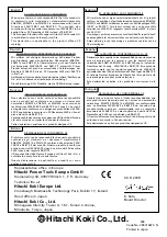 Preview for 40 page of Hitachi VTP-16A Handling Instructions Manual