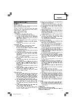 Предварительный просмотр 3 страницы Hitachi VTP-18 Handling Instructions Manual