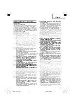 Предварительный просмотр 7 страницы Hitachi VTP-18 Handling Instructions Manual